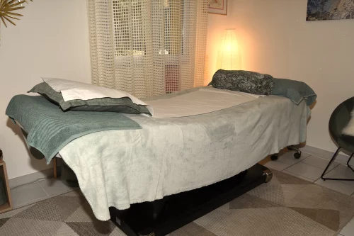lit de massage du cabinet de rochefort du gard